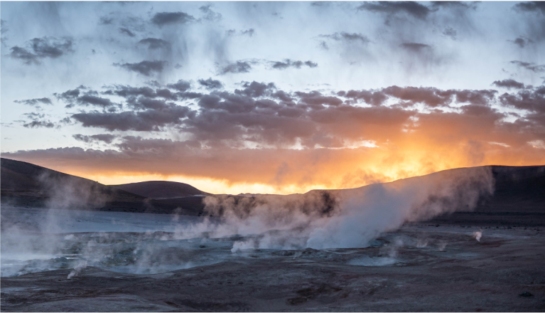 Geothermal-field