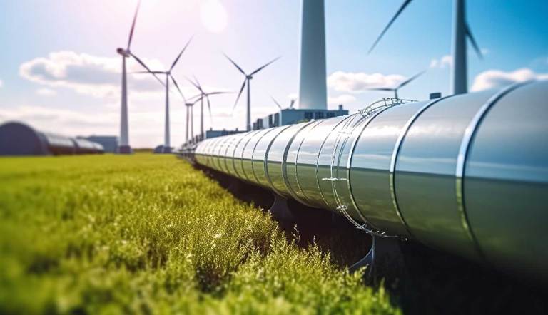 hydrogen-pipeline-with-wind-turbines